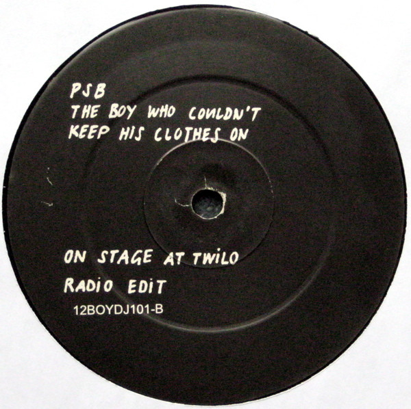 Pet Shop Boys - The Boy Who Couldn't Keep His Clothes On | Not On Label (Pet Shop Boys) (12BOYDJ101) - 2