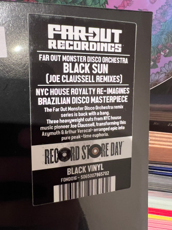 Far Out Monster Disco Orchestra - Black Sun (Joe Claussell Remixes) | Far Out Recordings (FOMD016) - 3 Far Out Monster Disco Orchestra - Black Sun (Joe Claussell Remixes) | Far Out Recordings (FOMD016) - 3