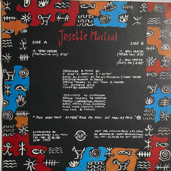 Josette Martial - Woi Mama | Dance And Waves (DW 1917) - 2