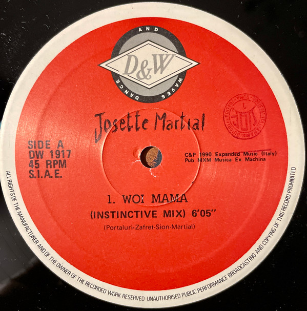 Josette Martial - Woi Mama | Dance And Waves (DW 1917) - 3