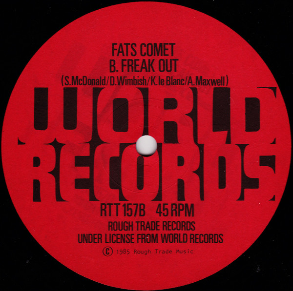 Doug Wimbish Featuring Fats Comet - Don't Forget That Beat | Rough Trade (RTT 157) - 4 Doug Wimbish Featuring Fats Comet - Don't Forget That Beat | Rough Trade (RTT 157) - 4