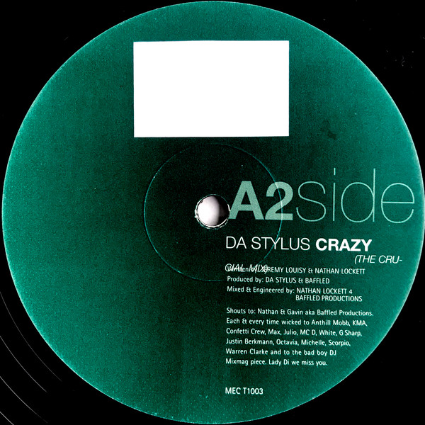 Da Stylus - Ohh Baby / Crazy | Mecca Recordings (MECT1003) - 2
