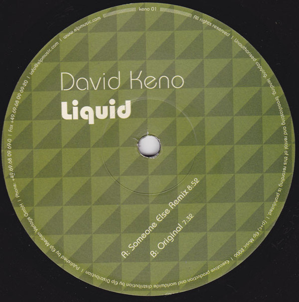 David Keno - Liquid | Keno Records (keno 01)