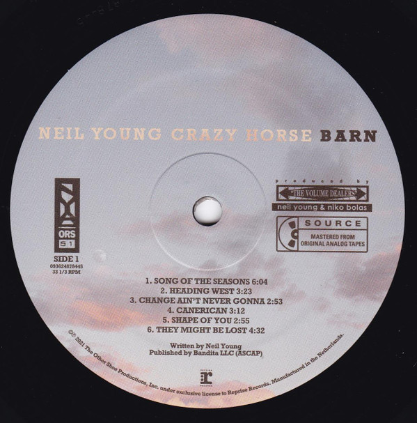 Neil Young With Crazy Horse - Barn | Reprise Records (093624878445) - 3