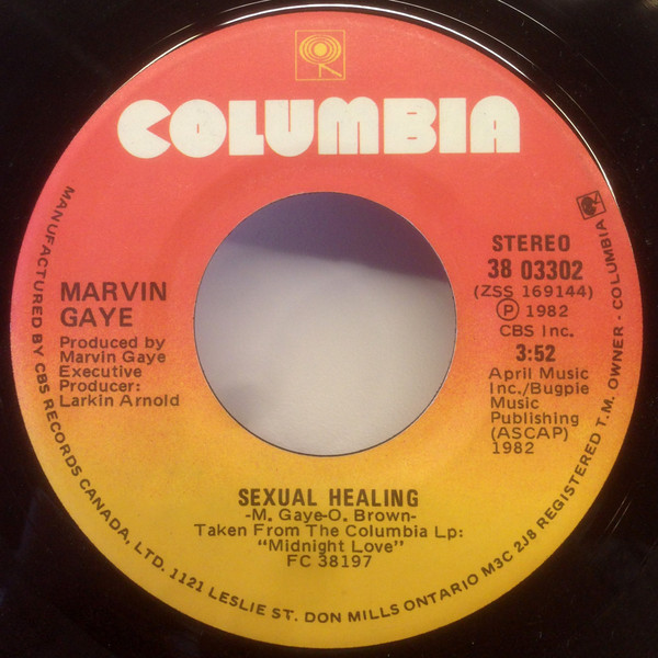 Marvin Gaye - Sexual Healing | Columbia (38 03302)