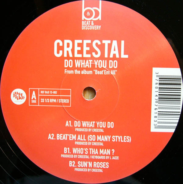 Creestal - Do What You Do | Beat & Discovery (B&D 12-002) - 3