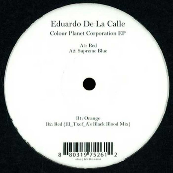 Eduardo De La Calle - Colour Planet Corporation EP (USED) | Forbidden Colours (0f0c3) - main