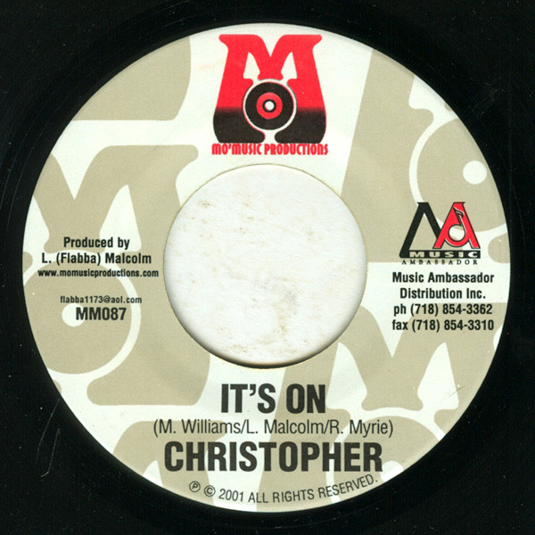 Mad Cobra / Christopher - Bring It On / It's On | Mo' Music Productions (MM086) - 2
