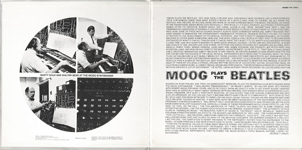 Marty Gold - Moog Plays The Beatles | Avco Embassy (AVE 33003) - 2