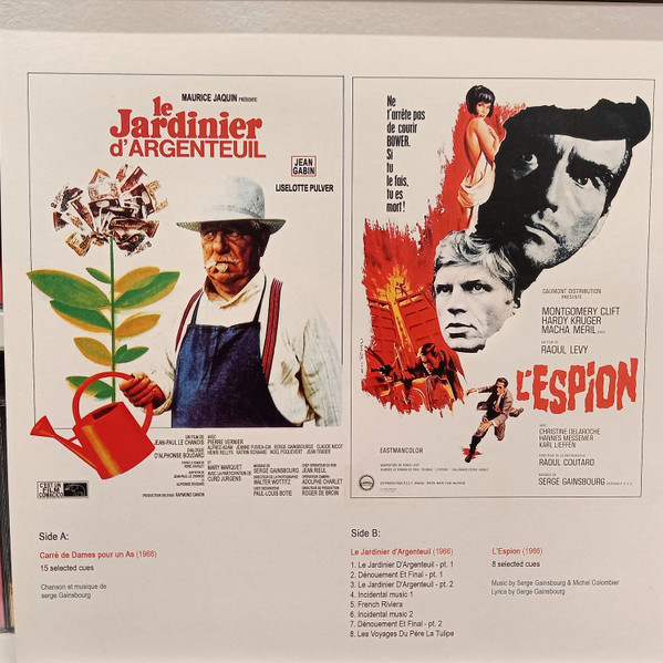 Serge Gainsbourg - Carré De Dames Pour 1 As - Le Jardinier D'Argenteuil - L'espion | not on label (none) - 2 Serge Gainsbourg - Carré De Dames Pour 1 As - Le Jardinier D'Argenteuil - L'espion | not on label (none) - 2