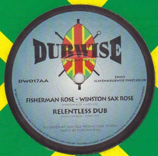 Danny Vibes & Jobe / Winston Rose - Nah Give Up / Fisherman Rose | Dubwise Productions (DW017) - 3 Danny Vibes & Jobe / Winston Rose - Nah Give Up / Fisherman Rose | Dubwise Productions (DW017) - 3