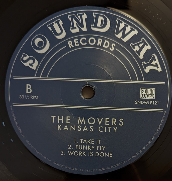 The Movers - Kansas City | Soundway (SNDWLP121) - 4