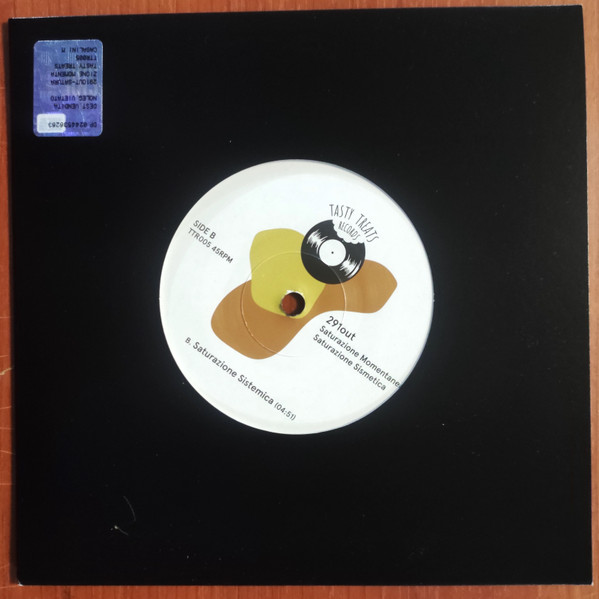 291out - Saturazione Momentanea/Saturazione Sistemica | Tasty Treats Records (TTR005) - 2