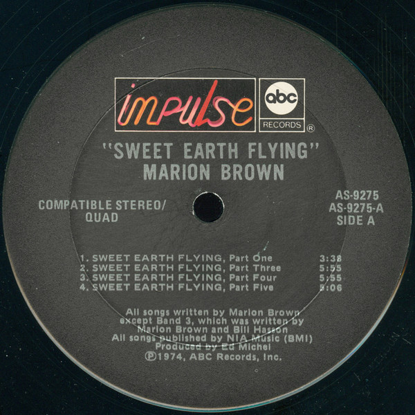 Marion Brown - Sweet Earth Flying | Impulse! (AS-9275) - 5