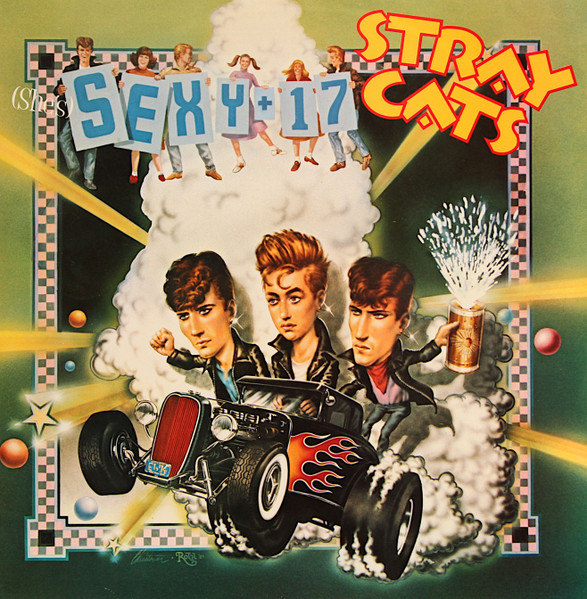 Stray Cats - (She's) Sexy + 17 | Arista (SCAT 126)