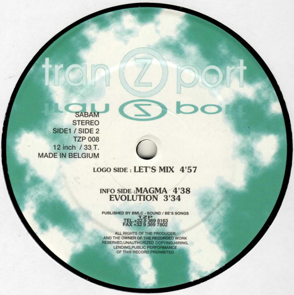 Sky Net - Let's Mix | Tranzport (TZP 008) - 2