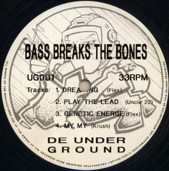 Various - Bass Breaks The Bones | De Underground Records (UG001)