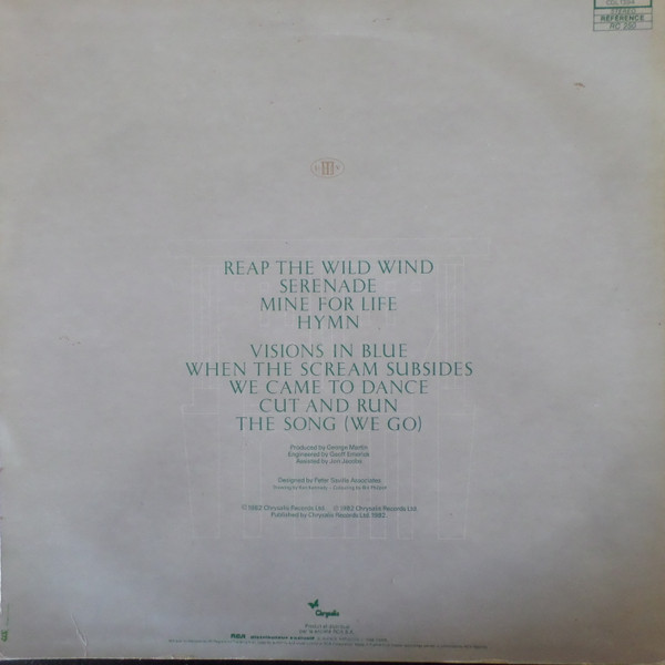 Ultravox - Quartet | Chrysalis (CDL 1394) - 2