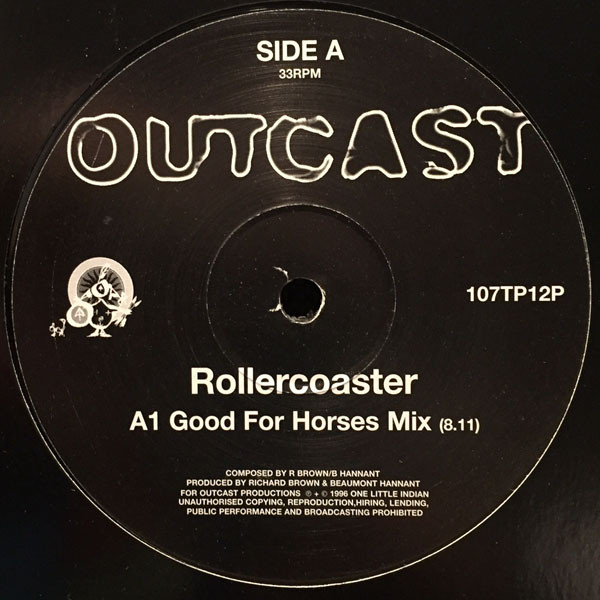 Outcast - Rollercoaster | One Little Indian (107TP12P) - main Outcast - Rollercoaster | One Little Indian (107TP12P) - main