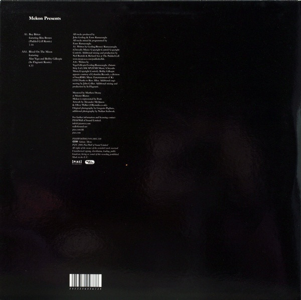 Mekon - Boy Bitten / Blood On The Moon | [PIAS] Recordings (949.1001.130) - 4