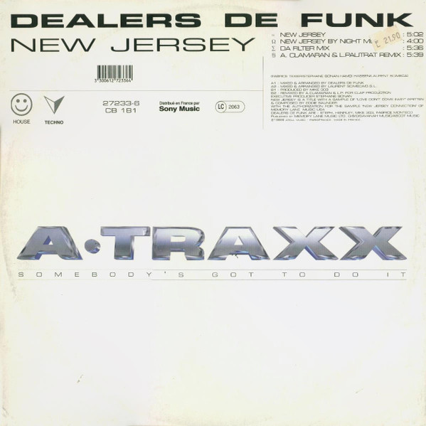 Dealers De Funk - New Jersey | A Traxx (27233-6)