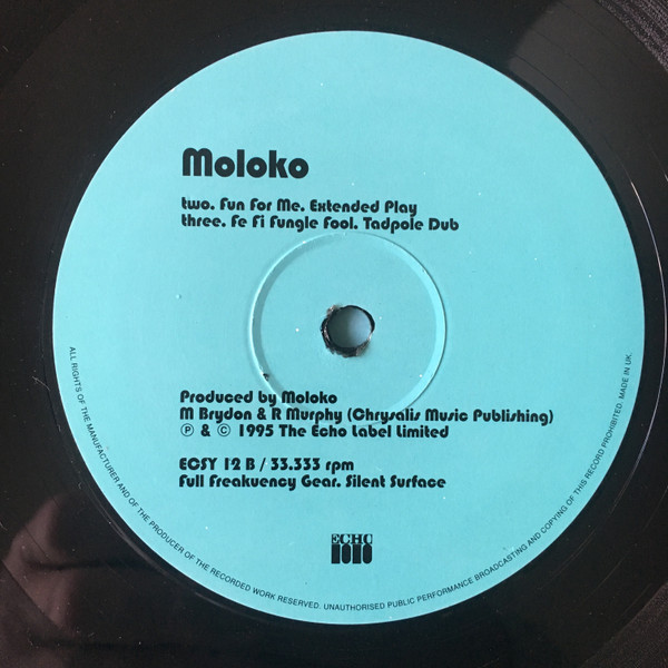Moloko - Fun For Me | Echo (ECSY 12) - 4