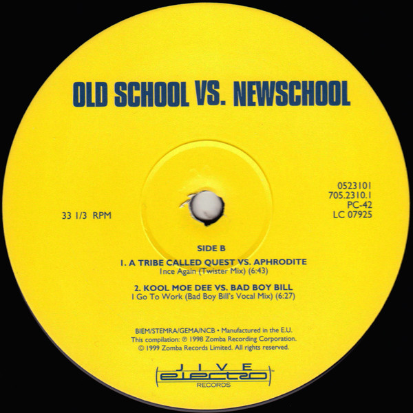Various - Old School Vs. New School | Jive Electro (0523101) - 3