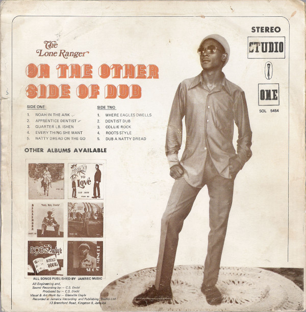 Lone Ranger - On The Other Side Of Dub | Studio One (SOL 5454) - main