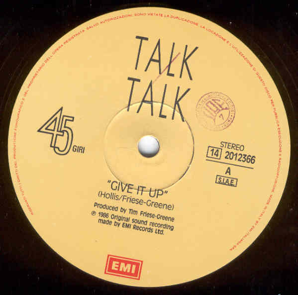 Talk Talk - Give It Up | Parlophone (14-2012366) - 3