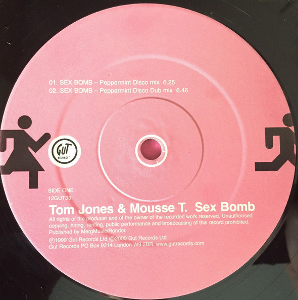 Tom Jones & Mousse T. - Sex Bomb | Gut Records (12GUT33) - 2 Tom Jones & Mousse T. - Sex Bomb | Gut Records (12GUT33) - 2