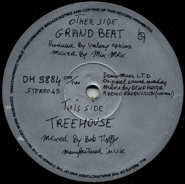 The Mixmaster / Indian Ocean - Grand Beat / Treehouse | Demo Music Ltd (DM 9884)