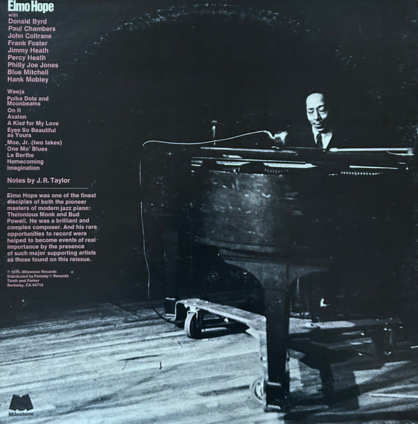 Elmo Hope , John Coltrane , Donald Byrd , Jimmy Heath , "Philly" Joe Jones - The All-Star Sessions | Milestone (M-47037) - 4 Elmo Hope , John Coltrane , Donald Byrd , Jimmy Heath , "Philly" Joe Jones - The All-Star Sessions | Milestone (M-47037) - 4