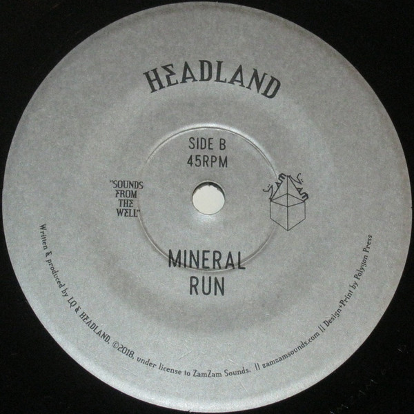 L Que & Headland - Fat Neck / Mineral Run | ZamZam Sounds (ZAMZAM62) - 2