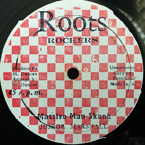 Junior Marshall - Massive Man Skank | Roots Rockers (none)