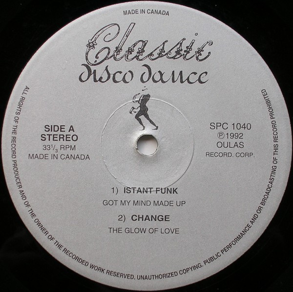 Various - Classic Disco Dance | Classic Disco Dance (SPC 1040)