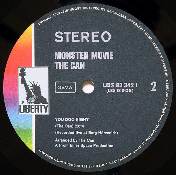 Can - Monster Movie | Liberty (LBS 83342 I) - 4