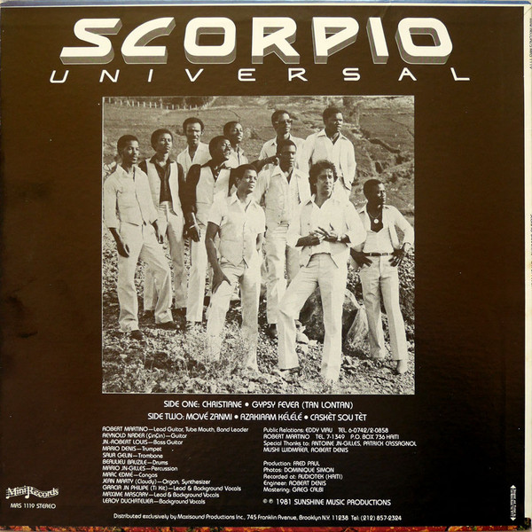 Scorpio Universel - Gypsy Fever | Mini Records (MRS 1119) - 2 Scorpio Universel - Gypsy Fever | Mini Records (MRS 1119) - 2