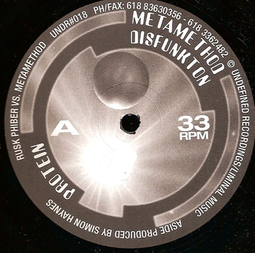 Rusk Phiber vs. Metamethod - Disfunktion | Undefined Recordings (UNDEF 018)