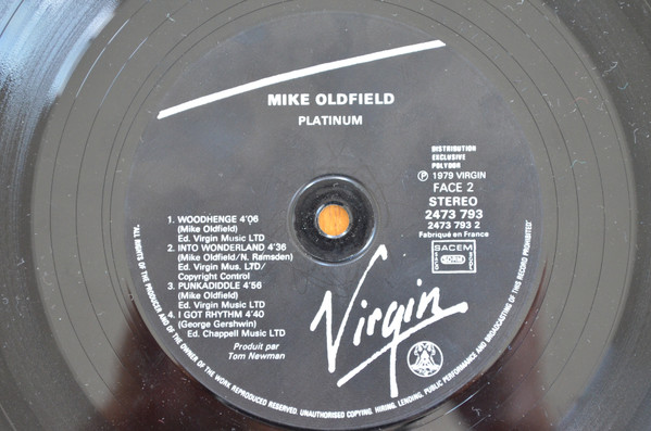 Mike Oldfield - Platinum | Virgin (2473 793) - 4 Mike Oldfield - Platinum | Virgin (2473 793) - 4