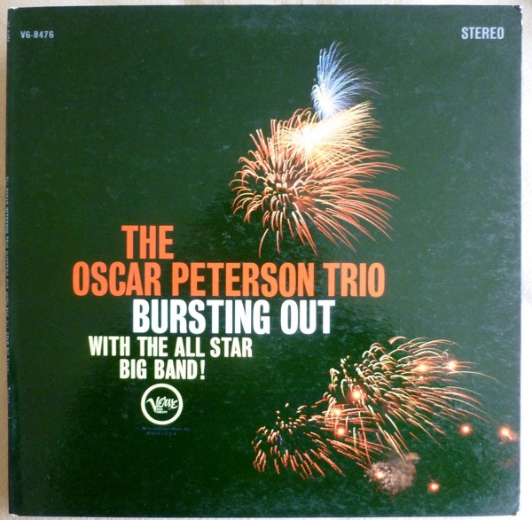The Oscar Peterson Trio - Bursting Out With The All-Star Big Band | Verve Records (V6-8476) - main