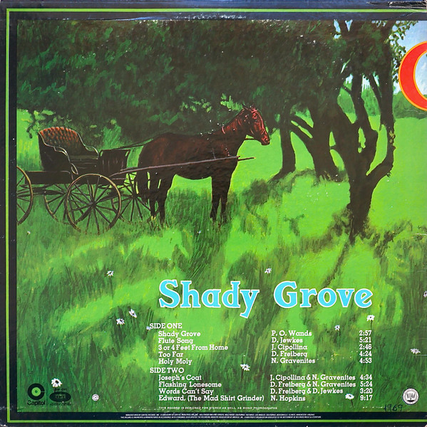 Quicksilver Messenger Service - Shady Grove | Capitol Records (SM-391) - 2