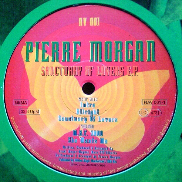 Pierre Morgan - Sanctuary Of Lovers E.P. | Natural Vibes Records (NAV 001-1) - main