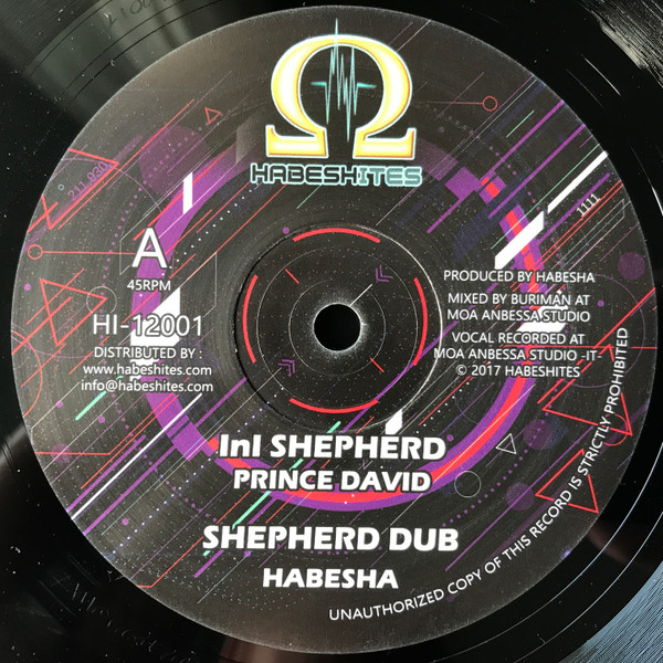 Prince David / Arkaingelle / Habesha - Ini Shepherd / In Awe | Habeshites (HI-12001) - main