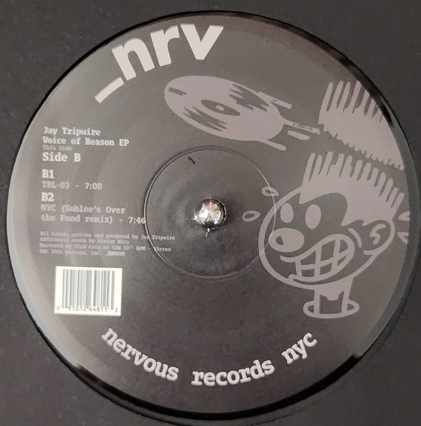 Jay Tripwire - Voice Of Reason | Nervous Records (_NRV010) - 2