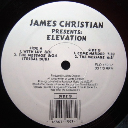 James Christian - Elevation | Floorwax (FLO 1593-1) - main
