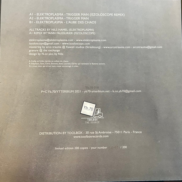 Elektroplasma - L'Aube Des Chaos | Yb70 (YB70.018) - 2