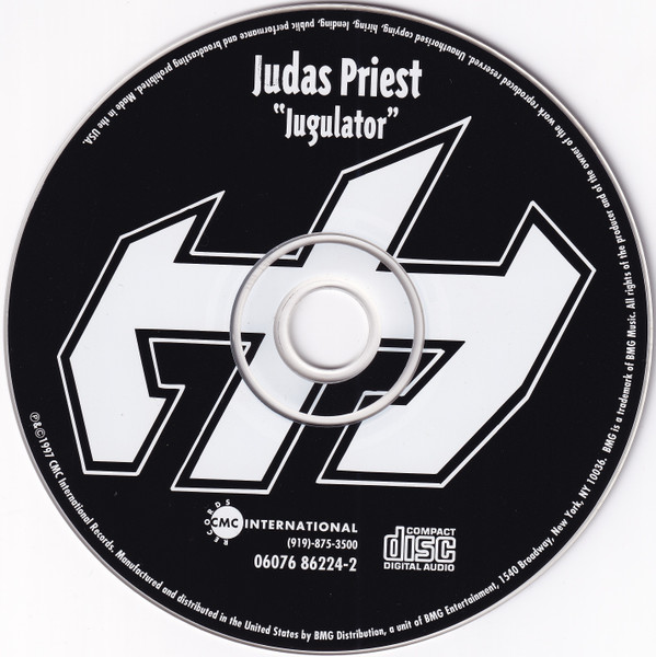 Judas Priest - Jugulator CD | CMC International Records (06076 86224-2) - 3