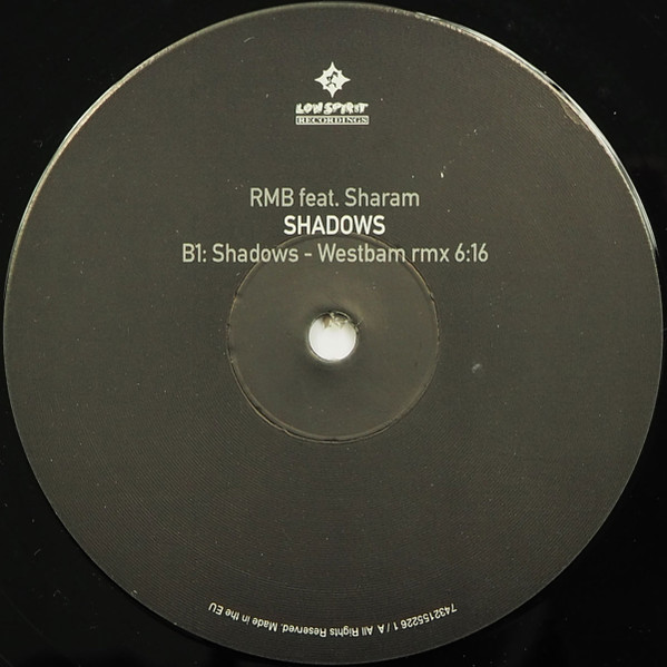 RMB Feat. Sharam Jey - Shadows | Low Spirit Recordings (7432155226 1)