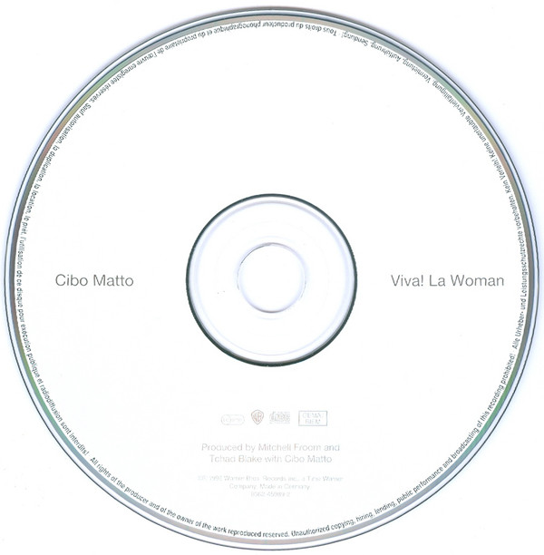 Cibo Matto - Viva! La Woman | Warner Bros. Records (9362-45989-2) - 3