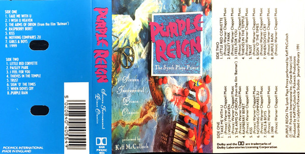 Keff McCulloch - Purple Reign - The Synth Plays Prince | Pickwick Music (PWKM 4055) Keff McCulloch - Purple Reign - The Synth Plays Prince | Pickwick Music (PWKM 4055)